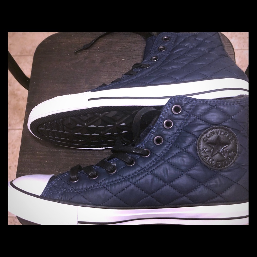 NWOT Converse All Star High Tops Fleece Lined